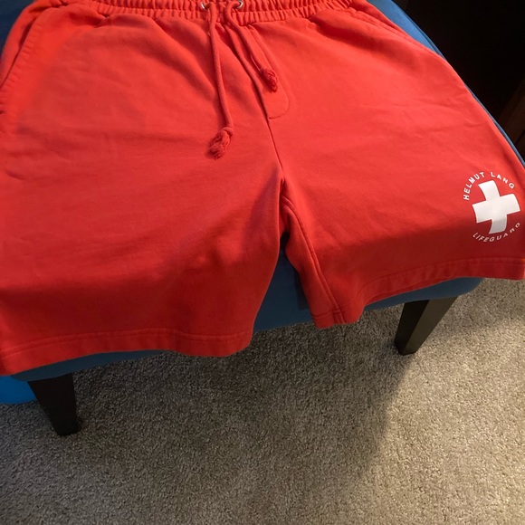 Helmut Lang Logo printed Lifeguard Shorts - Picture 6 of 6